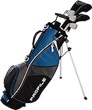 WILSON Golf Profile JGI Junior Complete Golf Set — Large, Blue, Left Hand