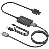RuntoGOL N64 Gamecube to HDMI Adapter Converter Cable, HDMI Adapter for Nintendo Gamecube/Nintendo 64/SNES/SFC with HDMI Cable and USB Cable, Supports 4:3/16:9 Ratio Conversion