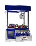 Mini Claw Machine For Kids – The Toy Grabber is Ideal for Children and Parties, Fill with Small Toys and Candy – Feature LED Lights, Loud Sound Effects and Coins
