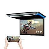 XTRONS® 17.3 Inch 16:9 Ultra-Thin FHD Digital TFT Screen 1080P Video Car Overhead Player Roof Mounted Monitor HDMI Port 1920 * 1080 Full High Definition (No DVD)