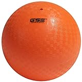 Premium Inflatable Playground Balls Kickball, Bouncy Dodge Ball Handball, Perfect for Kids and Adults in Ball Games, Gym, Camps, Picnic and Yoga Exercises for Indoor and Outdoor(Orange, 8.5-inch)