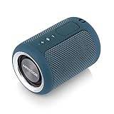 MAWODE Bluetooth Speakers, T10 Waterproof Speaker, 8 Hr Playtime Portable Speaker, Small, Lightweight, Mini, Wireless, Shower Speaker, Aux & TF Card Support (Blue)