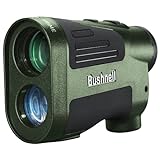 Bushnell Prime 1500 Hunting Laser Rangefinder 6x24mm - Bow & Rifle Modes, BDC Readings, Crystal Clear Optic Protected by Exo Barrier
