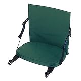 Crazy Creek Canoe Chair III for Kayaking, Fishing, Camping & More, Detachable for Off The Boat Use, 250 LBS Weight Capacity, Adjustable Straps, Water-Resistant, Forest Green