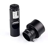 Telescope Laser Collimator 1.25inch, Bysameyee Calibrator with 2’’ Adapter for Newtonian Reflector Telescope Collimation