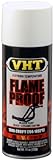VHT SP101-6PK Flameproof Coating Very High Heat Spray Paint – White Flat Finish – 11 oz Aerosol Can, 6 Pack