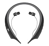 LG TONE ACTIVE HBS-A80 Wireless Bluetooth Stereo Headset - Black (Renewed)