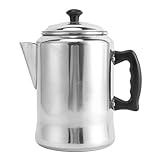 Tea Kettle Aluminum,3L Coffee Kettle V Shaped Spout Teapot Mirror Polished Hot Water Bolier Fast Heat Conduction Tea Pot