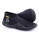 SARHLIO Neoprene Dive Boots 3mm with Anti-Slip Rubber Sole for Scuba Diving Snorkeling Kayaking Wakeboarding Beach Sports 1Pair (Size: M9W10)