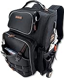 Full-Open Tool bag backpack, bookbag for men, electricians, construction