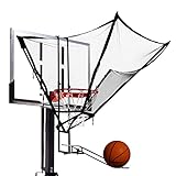 BB BROTHER BROTHER Portable Basketball Shooting Trainer, Easy Setup Basketball Shot Return System, Rebounder Net Catches All Shots, Improve Shooting Form, with Bag for Easy Storage