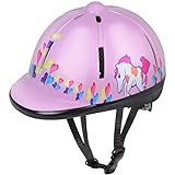 Horse Riding Safety Helmet,Protective Head Gear Horseback Helmet for Equestrian Riders for 2 to 6 Year olds (Small, Pink)