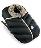 7AM Enfant Car Seat Cover - Winter Car Seat Cover for Baby Boy & Girl, Breathable Baby Carseat Covers to Protect from Cold Weather, Universal Fit for Infant Car Seat, Center Zipper | (0-12M)