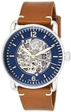 Fossil Men's ME3159 The Commuter Auto Analog Display Mechanical Hand Wind Brown Watch