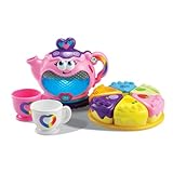 LeapFrog Musical Rainbow Tea Party (Frustration Free Packaging) , Pink
