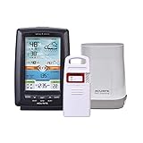 AcuRite 01021M Color Weather Station with Rain Gauge and Lightning Detector , Black