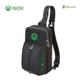 Game Traveler Xbox System S System Sling Case - Licensed and Tested by Xbox, Hard Shell Ballistic Nylon Case, Securely Holds Your System S Console, a Front Pocket Holds, Controller, HDMI Cable, Power Cord and Seagate Storage Expansion Cards