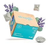 Dropps Fabric Softener Pods: Lavender Eucalyptus | 32 Count | HE Compatible + All Washers | Cold Wash + All Temperatures | Softness + Freshness | Low Waste Packaging
