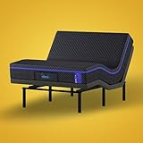 iDealBed G4 Nova Luxury Memory Foam Mattress + 3i Custom Adjustable Bed Sleep System, Comfort, Cooling & Support, Advanced Silent Operation (Firm, Twin XL)