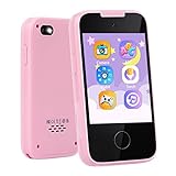 Kids Phone Toys for 3-6 Year Olds Girls, MP3 Music Player with Dual Camera, Games, Habit Tracker, Touchscreen Toy Phone for Kids Toddler Camera Learning Toy Birthday Gifts for Girls Age 3 4 5 6 7