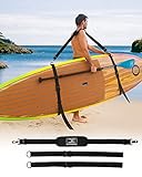 OCEANBROAD SUP Kayak Carry Strap Adjustable Shoulder Strap with Clips, New Version for Paddle Board Canoe Surfboard, Paddleboard Paddle Board Accessories