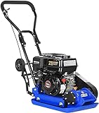 BILT HARD Plate Compactor Rammer, 6.5HP 196cc Gas Engine 5500 VPM 2500 lbs Compaction Force, 21 x 14.5 inch Plate, Ground Compactors for Paving Landscaping Sidewalk Patio, EPA Compliant