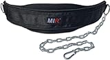 MiR Weighted Vest Lifting Dip Belt with Chain
