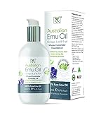 Y-Not Natural- Organic Pharmaceutical 100% Pure Emu Oil 200ml | Free Range Aboriginal Omega 3, 6 & 9 Oil Infused w/Lavender for Hypoallergenic Skin Care, Hair & Healing | All Natural