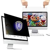 WELINC 24 Inch - 16:9 Aspect Ratio - Computer Privacy Screen Filter for Widescreen Monitor - Anti-Glare - Anti-Scratch Protector Film - Protects Your Eyes from Harmful Glare and Blue Light