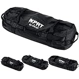 XPRT Fitness Workout Sandbag for Heavy Duty Workout Cross Training 7 Multi-positional Handles - Color Army Green/Black/Camo (Black, Medium)