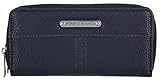 New Stone Mountain Wallet & Checkbook Purse Bag Genuine Leather Navy 2 Piece