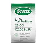 Scotts Pro Turf Fertilizer, Lawn Fertilizer for All Grass Types, 17,200 sq. ft., 50 lbs.