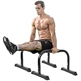 Parallettes Bars 23*14*14 inch,5Billion Fitness Push Up Stand Bar with Hand Cushion,Home Gym Detachable Handstand Bars for Strength Training,Heavy Duty No Wobbling,Up to 660 lbs Supported