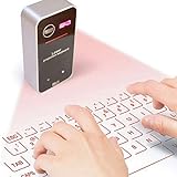 AGS Laser Projection Bluetooth Virtual Keyboard & Mouse for iPhone, Ipad, Smartphone and Tablets