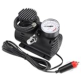 SSNNUU 12V Car Tire Air Pump with Pressure Gauge,250PSI Tire Inflator Portable Air Compressor,Universal Tire Repair Tools Tire Inflator for Most Cars,Motorcycles,Bicycles
