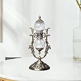 Hourglass Timer,Rotatable Vintage Hour Glass with Sand,15 Minute Sand Timer,Metal Sand Hourglass，Suitable for Gifts, Home,Desk,Games,Study,Office Decoration