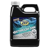 Zep Advanced Bathroom Sink Drain Opener Gel - 32 Ounce - U49310 - Formulated for Toothpaste, Shave Cream, Hair, Soap and Makeup