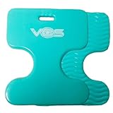 VOS Oasis Water Solid Saddle Floats - 2 Pack | Ultra Buoyant, Comfortable Floating Seats for Pool, Beaches, Lakes, Water Parks (Sonic Seafoam)