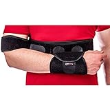 Ezy Wrap Torso Shoulder Immobilizer – Adjustable Arm Sling for Shoulder Injury w/Torso Band & Wrist Cuff – Shoulder Wrap for Shoulder Pain Relief – Shoulder Brace for Women, Men & Kids…