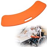 Courtco Slide Boards for Transfers, Sliding Board Transfer to Wheelchair, Slide Assist Device for Transfer to Chair, Bed, Bathtub, Toilet, Car, Maximum Load Capacity 330 lb