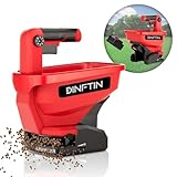 Dinftin Battery Operated Spreader for Milwaukee M18 Li-ion Battery, Seed Spreader Handheld Available Year-Round, Grass Seeds, Rock Salt and De-icer Out-Doors (Battery not Included)