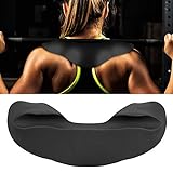 Barbell Neck Pad - Soft Barbell Squat Pad - Neck & Shoulder Protective Pad - Weight Lifting Shoulder Neck Pad - Support Protector - Barbell Bar Fitness Mat(Black)