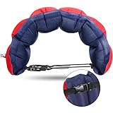 Inflatable Swim Belt Pool Flotation Belt Portable Waist Floatation Belt for Adults Adjustable Floating Belt Swimming Training Aid Waist Belt with Buckle and Rope for Swimming Beginner(1 Piece)