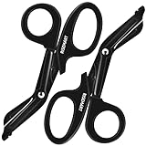 Trauma Shears - RISEMART Medical Scissors , 7.5' Fluoride Coated Non-stick Blades Stainless Steel Bandage scissors for Doctor, Nurses, Nursing Students,EMS