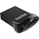 SanDisk 128GB Ultra Fit USB 3.1 Flash Drive - SDCZ430-128G-G46, Black