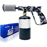 Powerful Cooking Propane Torch Lighter - Culinary Kitchen Torch, Sous Vide, Charcoal Lighters Campfire Starter, Flame Thrower Fire Grill Gun for Searing Steak, Creme Brulee, BBQ(Tank Not Included)