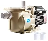 LINGXIAO Pool Pumps Inground - Variable Speed Pool Pump Inground 2HP with Filter Basket - 115V/230V Self Primming Swimming Pool Pump, Energy Star Certified - 1.5' & 2' Fit Includes