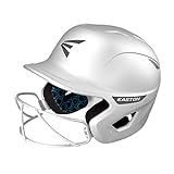 EASTON GHOST Softball Batting Helmet, Matte White, Medium/Large