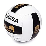KING OF THE BEACH Miramar Replica Volleyball by Mikasa - Reinforced SandTech Composite Leather, High Air Retention