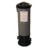 Swimline HYDROTOOLS Extra-Flo Cartridge Pool Filter Tank & Element ONLY for Above Ground Pools | 40 SQ FT | for Pools Up to 19000 Gallons | Energy Efficient | Non-Corrosive Materials
